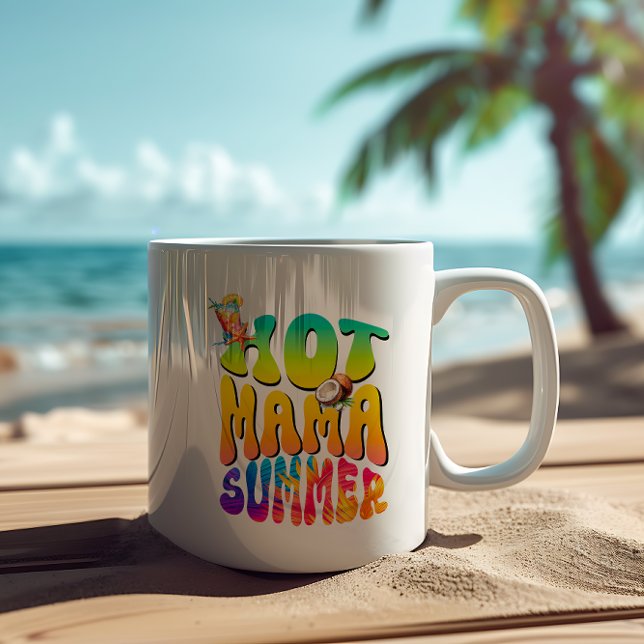 Hett Mamma, sommartid Kaffemugg (Hot Mama Summer Mug)