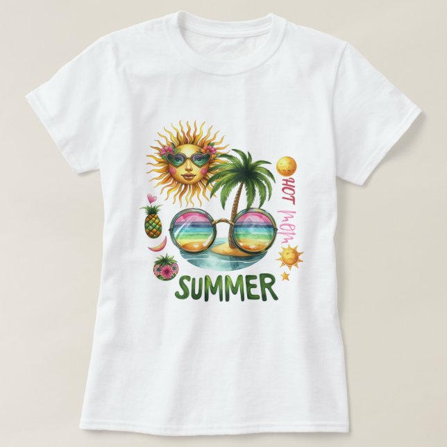 Hett mamma t shirt (Design framsida)