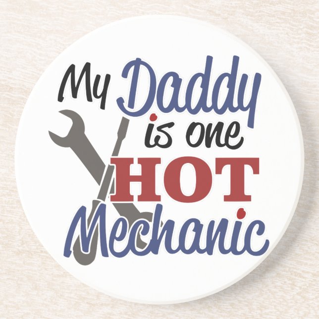 Hett Mechanic Pappa Underlägg (Framsidan)