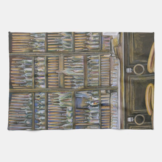 Hett, men inte Flytta Kökshandduk (Horisontell)