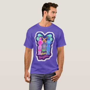 Hett Neon Knight Retro Vaporwave Tecknad Motto T Shirt