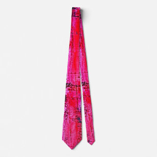 Hett Neon Rosa Crimsons moderna abstrakt Slips