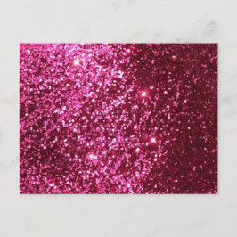HETT NEON ROSA GNISTRA GLITTER BAKGRUND PARTY ROLI INBJUDAN VYKORT