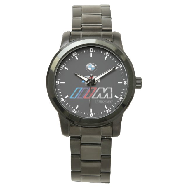 Hett New BMW M5 Stainless Steel Quartz Watch Armbandsur (Framsida)