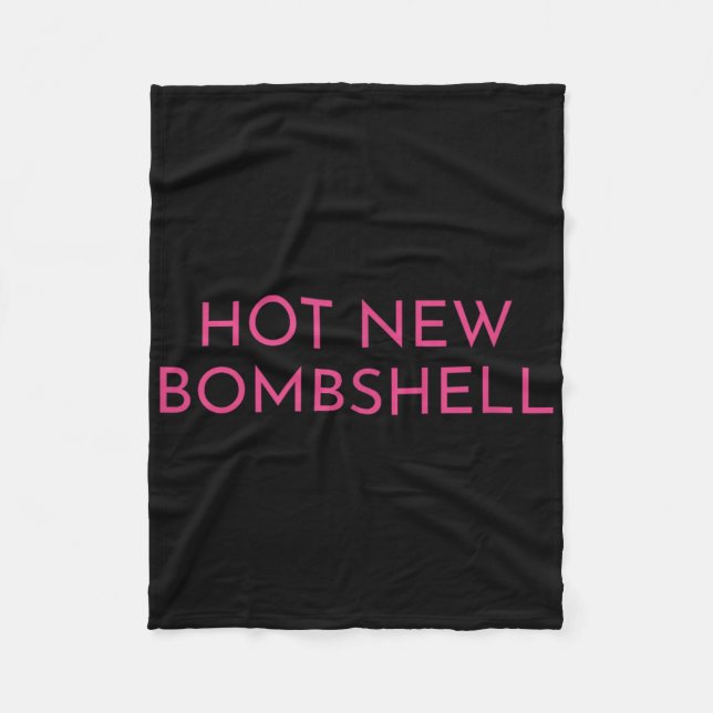 Hett New Bombshell Fleecefilt (Framsidan)