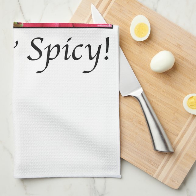 Hett- och kryddpaprika kökshandduk (Vikt i Fjärdedel)