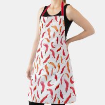 Hett och Spicy Chillies Apron