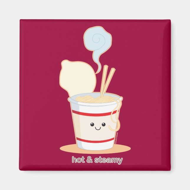 Hett och Steamy Magnet (Framsidan)