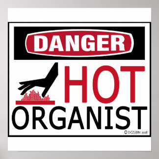 Hett Organist Poster