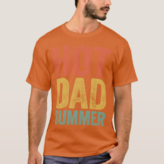 Hett Pappa sommartid Fars dag vintage T Shirt