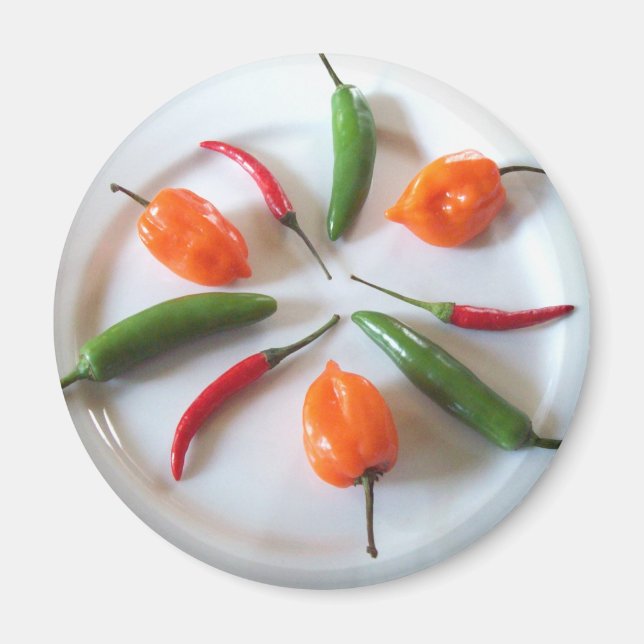 Hett Paprika 2 Magnet (Framsidan)