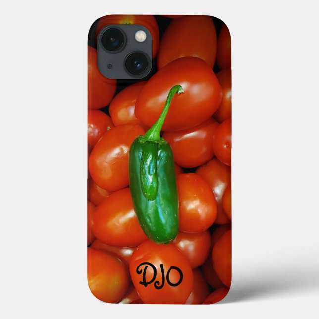 Hett Pepper Coola Tomato Personlig (Baksida)