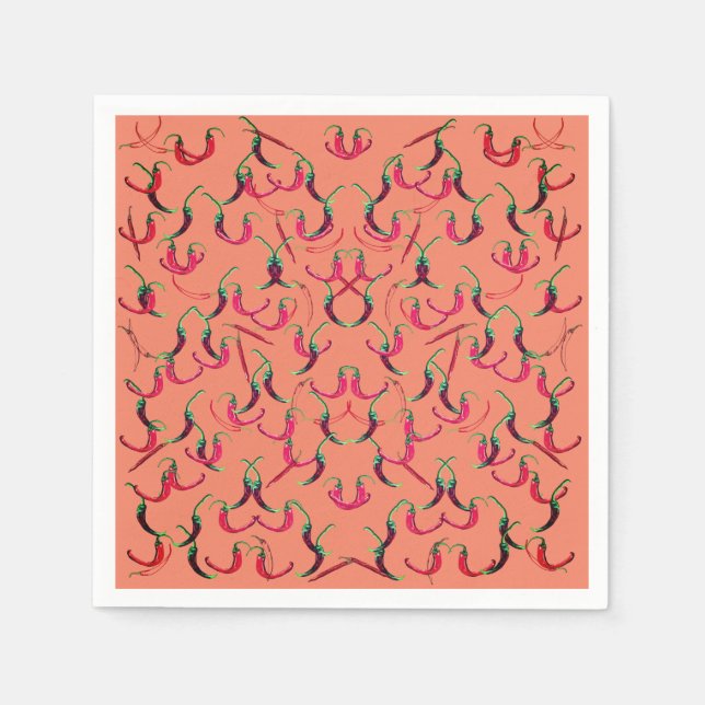 Hett Pepper Pappersservett (Framsidan)