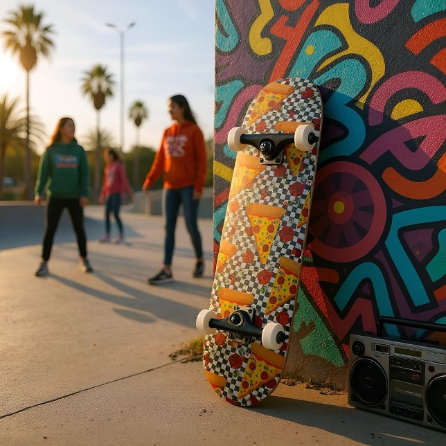 Hett Pepperoni Mini Skateboard Bräda 18,5 Cm (Skapare uppladdad)