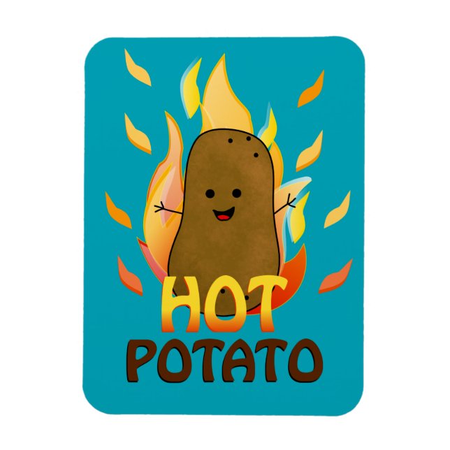 Hett Potato Magnet (Vertikal)