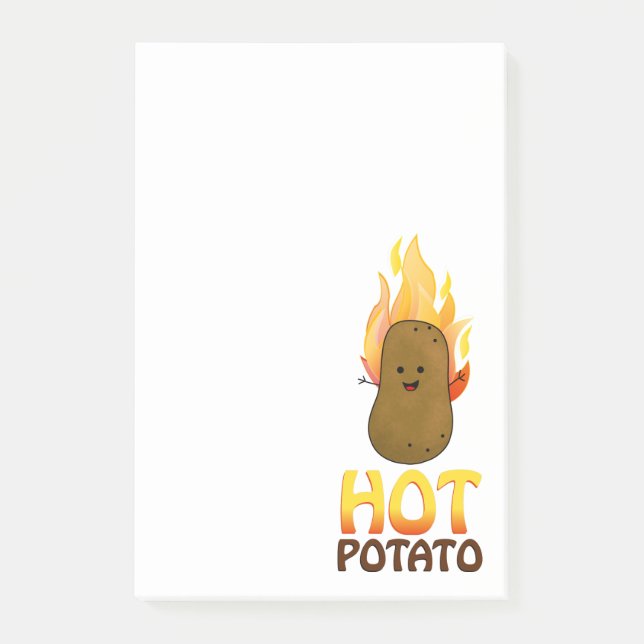 Hett Potato Post-it Block (Framsida)