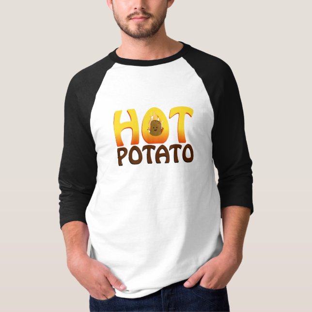 Hett Potato T Shirt (Framsida)