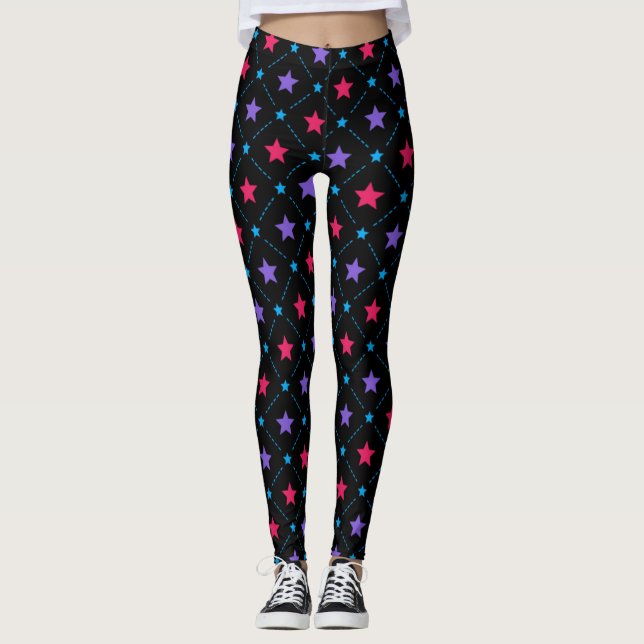 Hett Purp Leggings (Framsida)