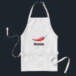 Hett Red chili pepper BBQ apron för manar och kvin Förkläde<br><div class="desc">Hett röd chilipeppar BQ apron för manar,  kvinnor och barn Cute personlig matningskgift för kocken pappa,  mamma,  mor,  pappa,  bror,  vän,  morbror,  morfar osv. Matdesign med kryddig stil med eget namn eller roligt citat. Köks-/barbecue aprons in white,  khaki beige and gult. Tillgänglig i stor och liten skala.</div>