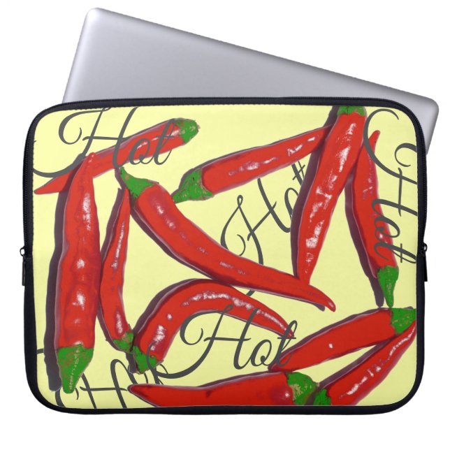 Hett Red Chili Peppers Laptop sleeve Cover (Framsidan)