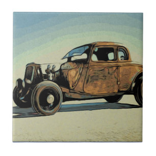 Hett Road Car Kakelplatta