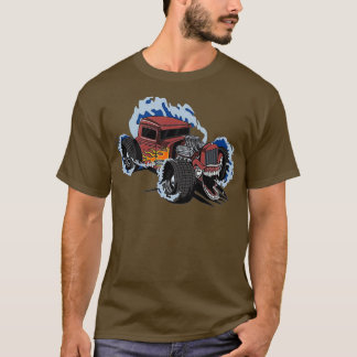 Hett Road Monster Car T Shirt