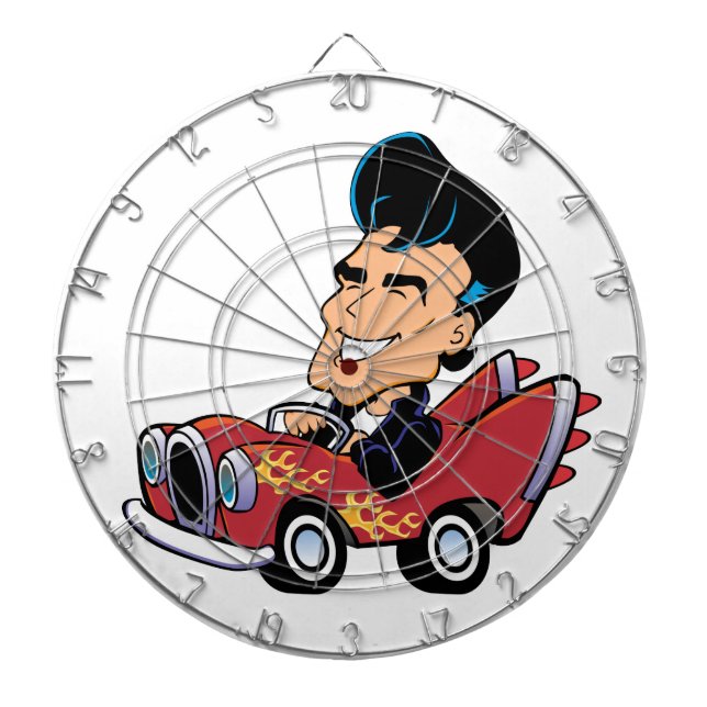 Hett Rodder Darttavla (Framsidan)