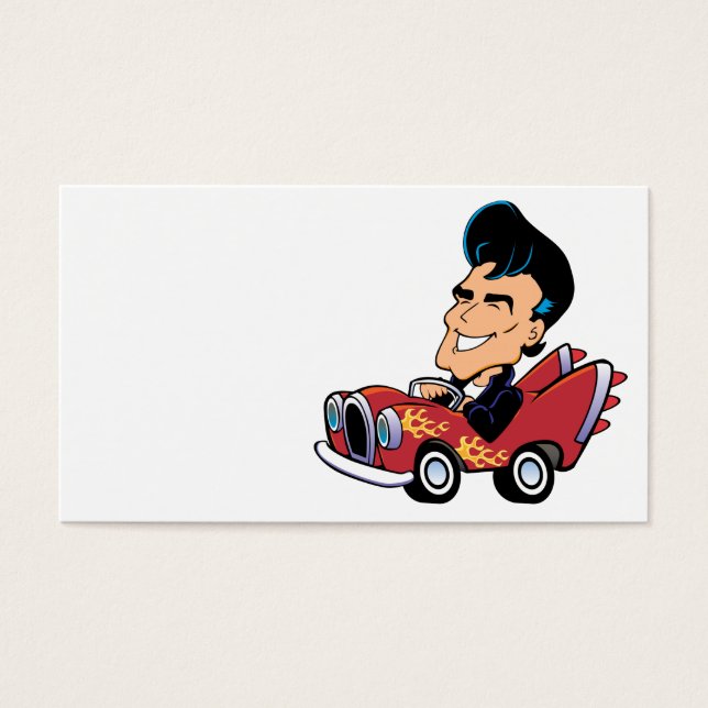 Hett Rodder Visitkort (Framsidan)