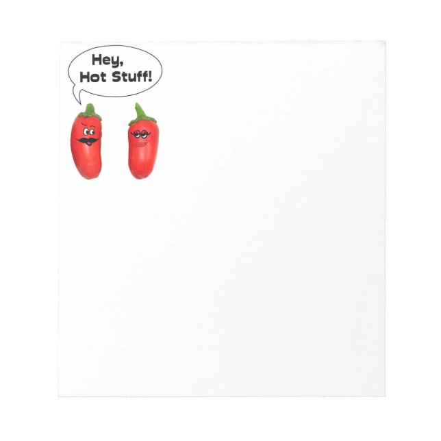 Hett Saker! Chilies Anteckningsblock (Framsida)