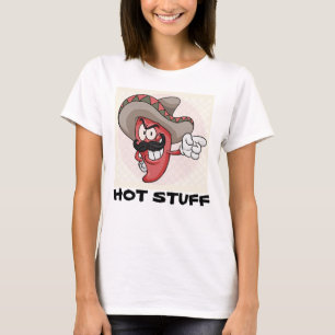 HETT SAKER FUNNY PUN T-SHIRT