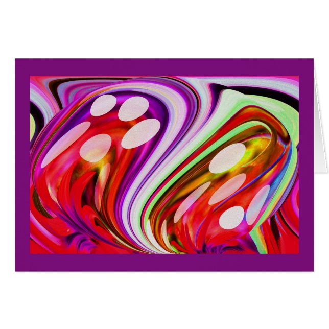 Hett Saker Hälsningskort (Framsidan Horizontal)