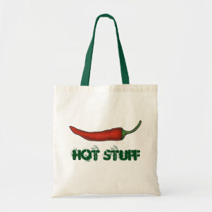 Hett Saker Valentindagen Red Chili Pepper Veggie Tygkasse