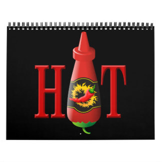 Hett Sauce Flaska Kalender