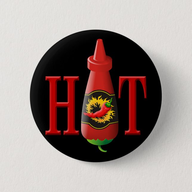 Hett Sauce Flaska Knapp (Framsida)