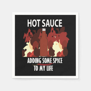 Hett Sauce Ketchup Fire Chili Pepper Party Pappersservett