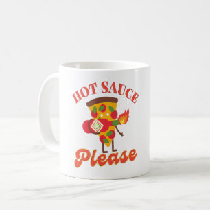 HETT SAUCE PLEASE - HETT PIZZA SAUCE KÄRLEK KAFFEMUGG