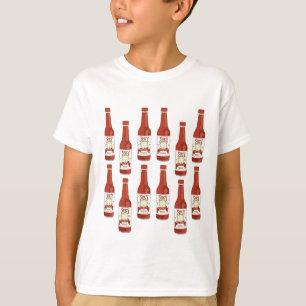 Hett Sauce Spicy Roligt Picante Mönster CUSTOMIZE  T Shirt