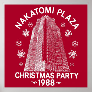 HETT SELLER Die Hard jul Nakatomi Plaz Poster