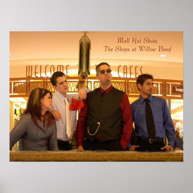 Hett  Shots i mall Poster (Framsidan)