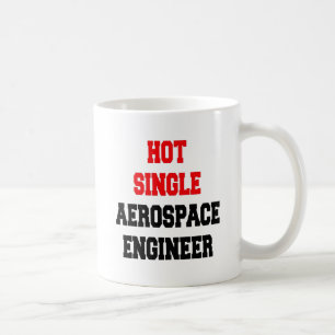 Hett Single Aerospace Ingenjör Kaffemugg