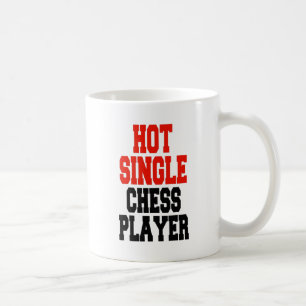 Hett Single Chess Player Kaffemugg