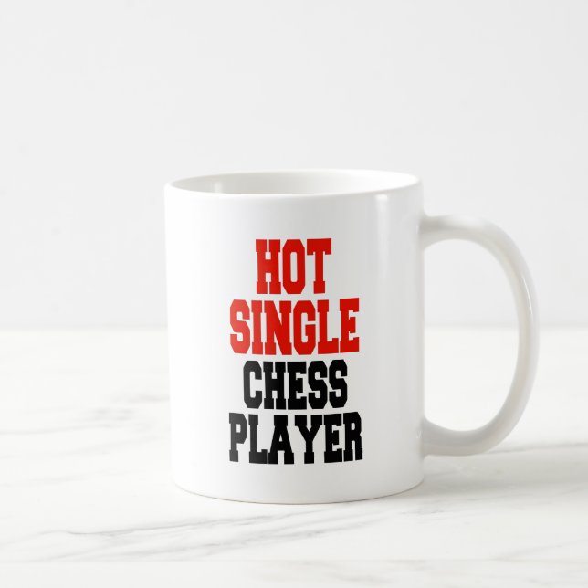 Hett Single Chess Player Kaffemugg (Höger)