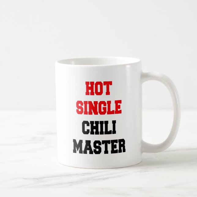 Hett Single Chili Master Kaffemugg (Höger)
