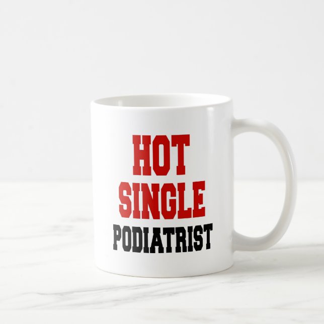 Hett Single Podiatrist Kaffemugg (Höger)