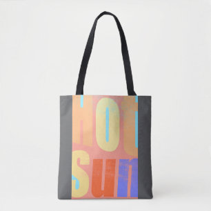 Hett Sol Summer Tote - bär solskenet Tygkasse