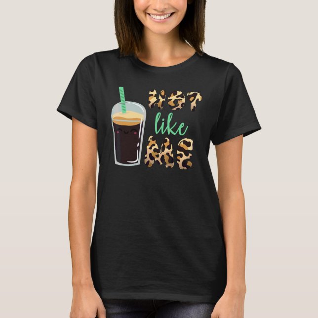 Hett som jag kaffe koffein 1 t shirt (Framsida)