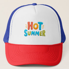 Hett Sommar - Hett Sommarsäsongen Frimärke Keps