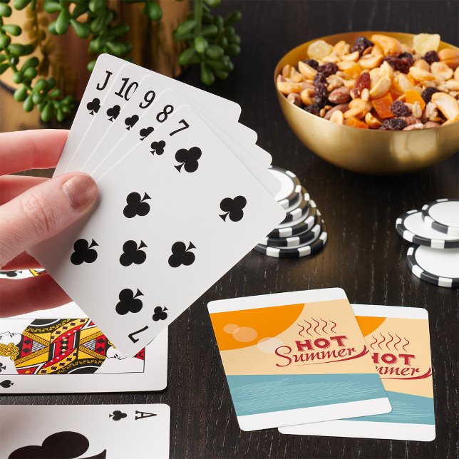 Hett, sommartid casinokort (Skapare uppladdad)