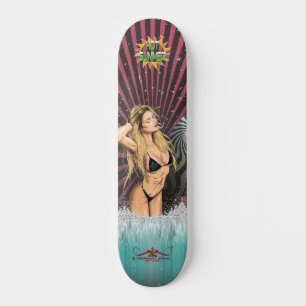 Hett, sommartid mini skateboard bräda 18,5 cm
