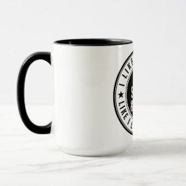 Hett Stark och bitter kvinnokaffe Mugg